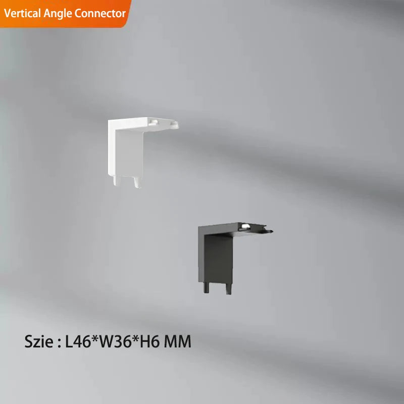 Sistema de luz de pista magnética de montaje en superficie de techo regulable Tuya Zigbee inteligente fino de 6MM lámpara delgada blanca y negra segura DC48V para el hogar