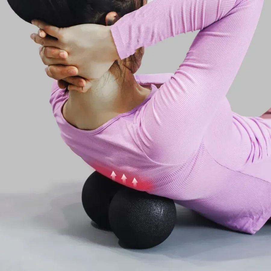 Bolas de maní EPP, Bola de masaje corporal para Fascia, bloque de espuma para Yoga, relajación muscular de alta densidad, ejercicio de Lacrosse, Fitness, alivia el dolor