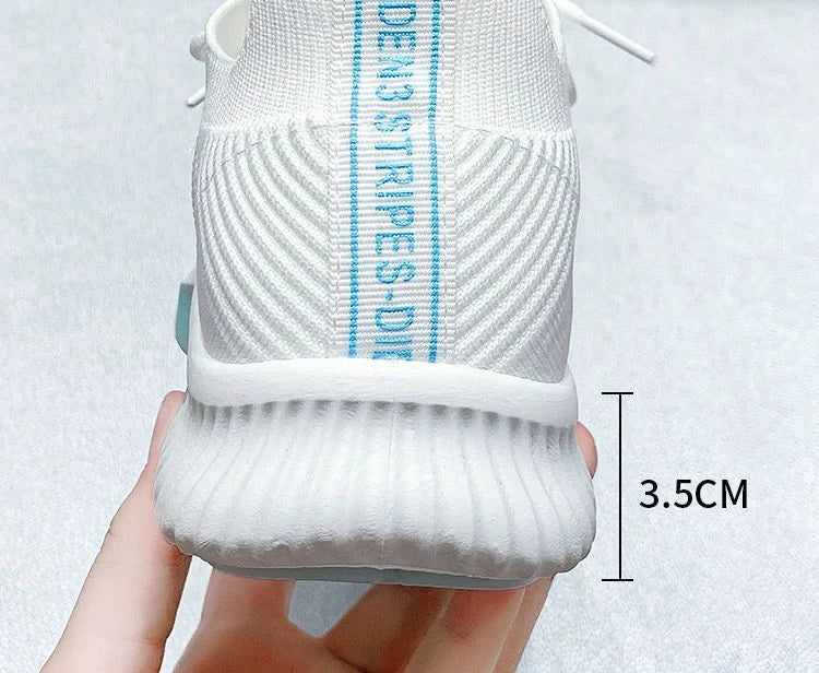 Zapatos deportivos para mujer, zapatillas deportivas informales, cómodas y elegantes, planas, bajas, bonitas, blancas, moda de éxito, tenis para mujer, verano 2025