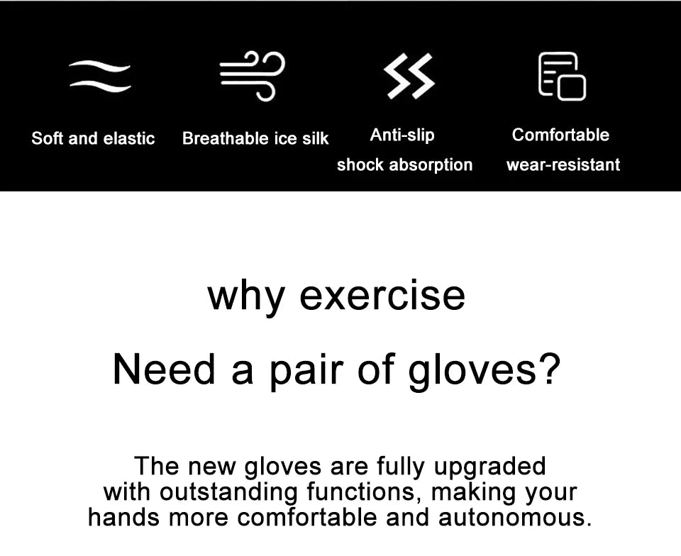 Guantes de ciclismo para hombre y mujer, guantes de verano para deportes al aire libre, pesca, antideslizantes, transpirables, medio dedo, para Fitness, MTB, Unisex