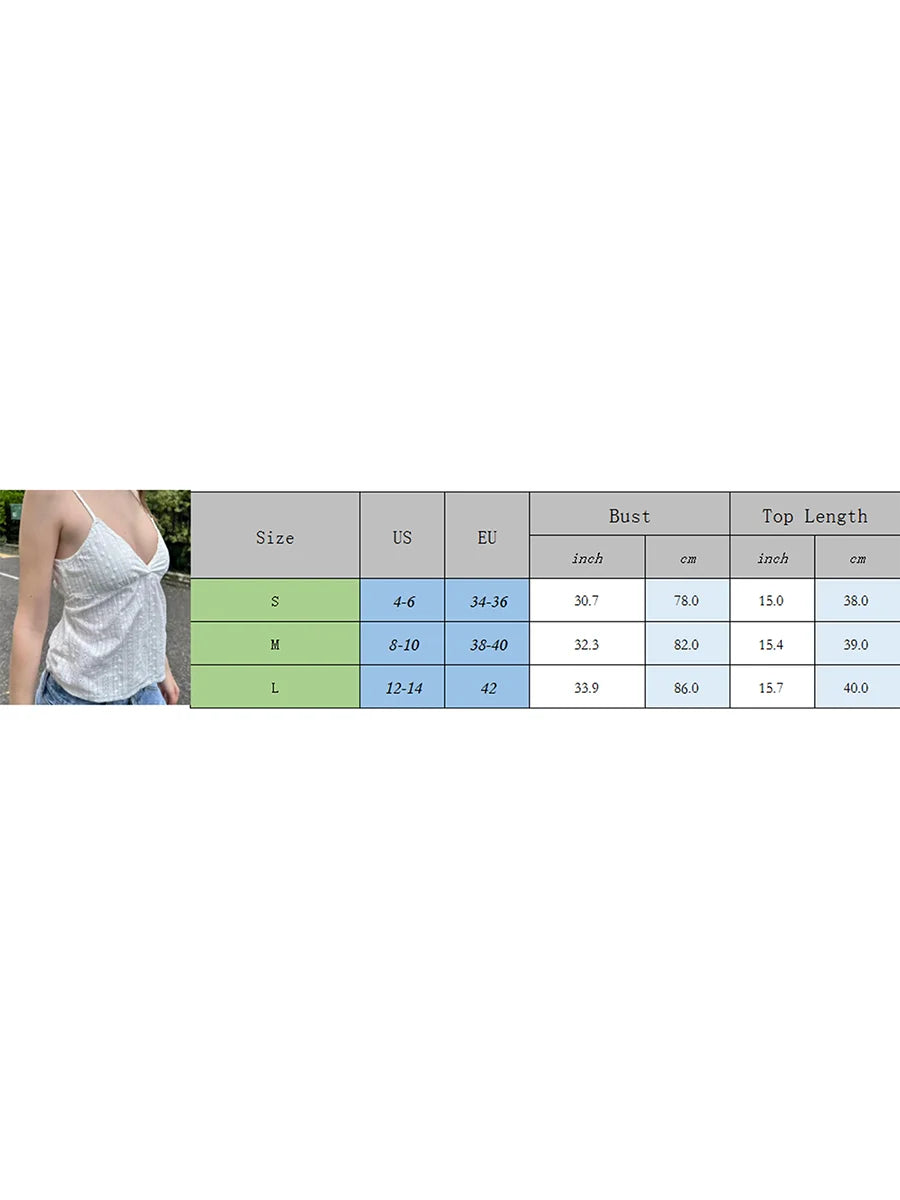 Camisola con ojales para mujer, camisetas sin mangas blancas de verano con espalda abierta y cuello en V, camisetas sin mangas informales