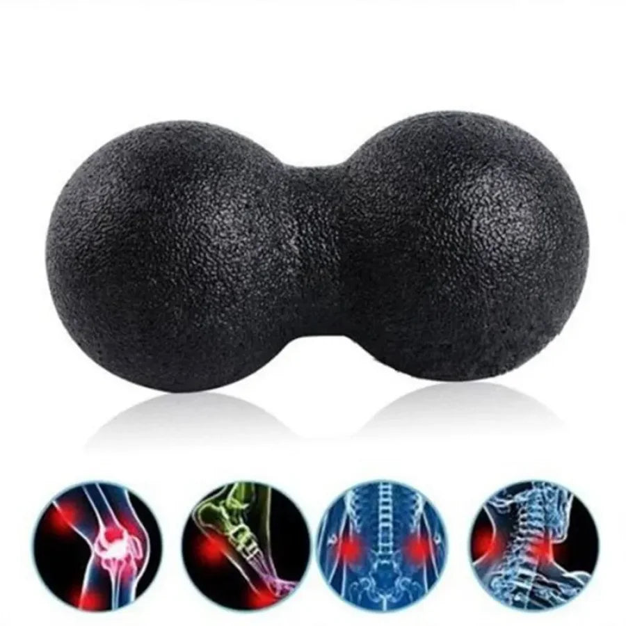 Bolas de maní EPP, Bola de masaje corporal para Fascia, bloque de espuma para Yoga, relajación muscular de alta densidad, ejercicio de Lacrosse, Fitness, alivia el dolor