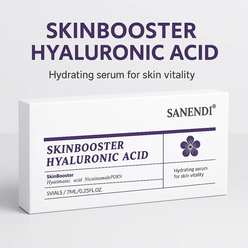 Sanendi SKIN BOOSTER Ácido HialURÓNICO Solución de problemas de la piel facial Hidratación Hidratación Solución de proteínas coreanas para el cuidado de la piel
