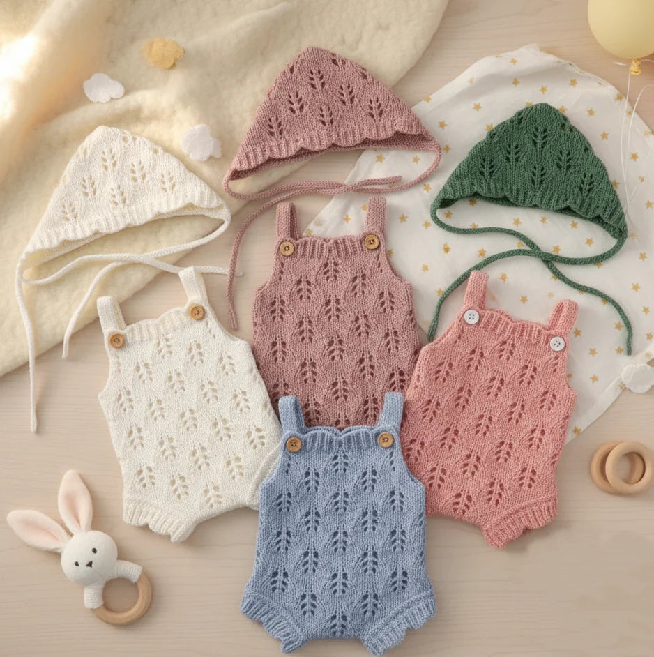 5 Styles Cutest Sweather Outfits for Size 10-12 Inch Bebe Reborn Dolls Soft Touch Feeling Handmade High Quality Clothes With Hat