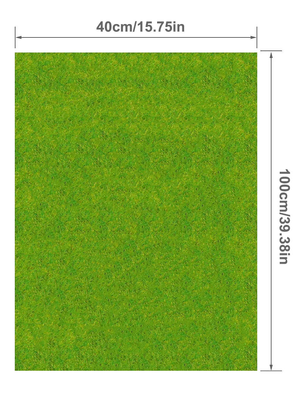 Evemodel-alfombrilla de césped para paisaje, modelo de simulación de varios tamaños, césped Artificial, modelo de tren, diseño de paisaje, Diorama