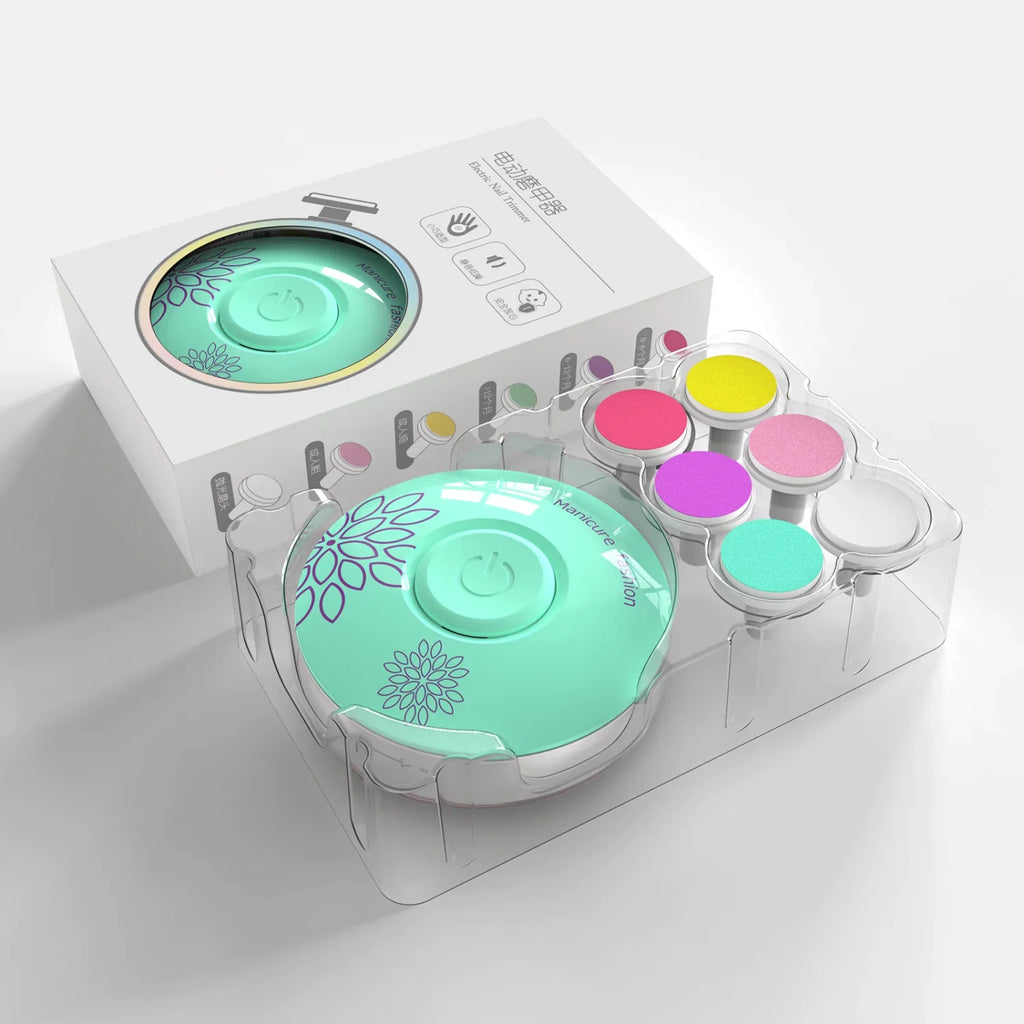 Cortauñas Eléctrico para Bebés, Herramientas para Pulir Uñas Infantiles, Tijeras de Manicura para Bebés, Kits de Higiene para Bebés, Cortauñas para Recién Nacidos