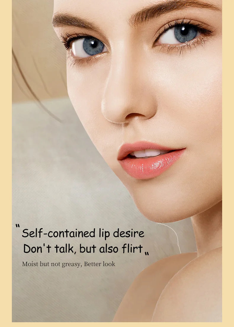 BIOAOUA vitamina E miel bálsamo labial hidratante antigrietas nutritivo lápiz labial labios productos para el cuidado de la piel
