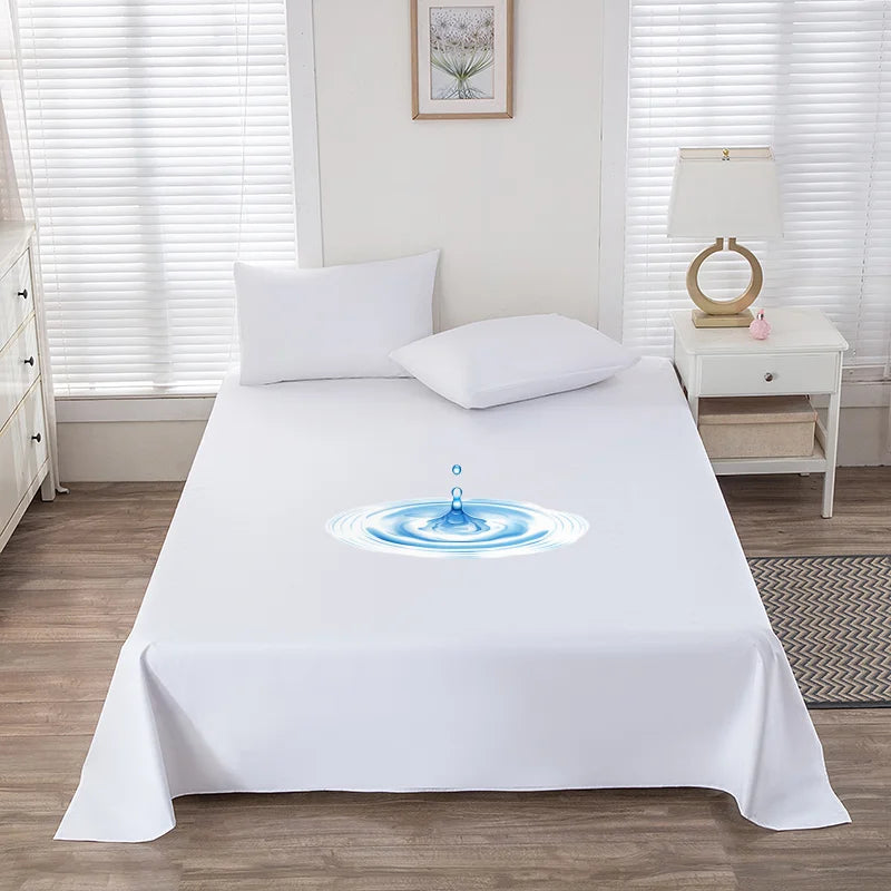 Fundas de cama impermeables 100%, sábanas lavables, prevención de incontinencia, antideslizantes, no incluye funda de almohada para habitación