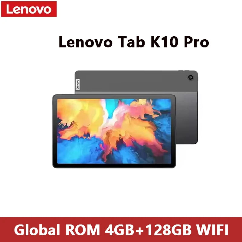 Original Lenovo Tab K10 Pro Global Rom 10,6 pulgadas 60Hz 2K IPS Mediatek G80 Wifi 7700mAh 4GB 128GB M10 Plus tableta Android 2025