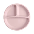 Plato de comedor de silicona con ventosa para bebé, platos sin BPA para niños, vajilla de entrenamiento con succión para niños, cuencos de alimentación para niños, cosas para bebés, 1 Uds.