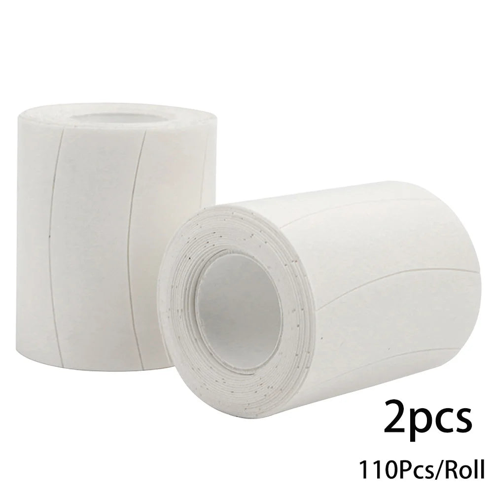 110 uds/rollo de almohadillas de cinta para Micro ojos debajo de la extensión de pestañas parche de espuma injerto pestañas almohadillas para ojos pegatinas no tejidas herramienta de maquillaje