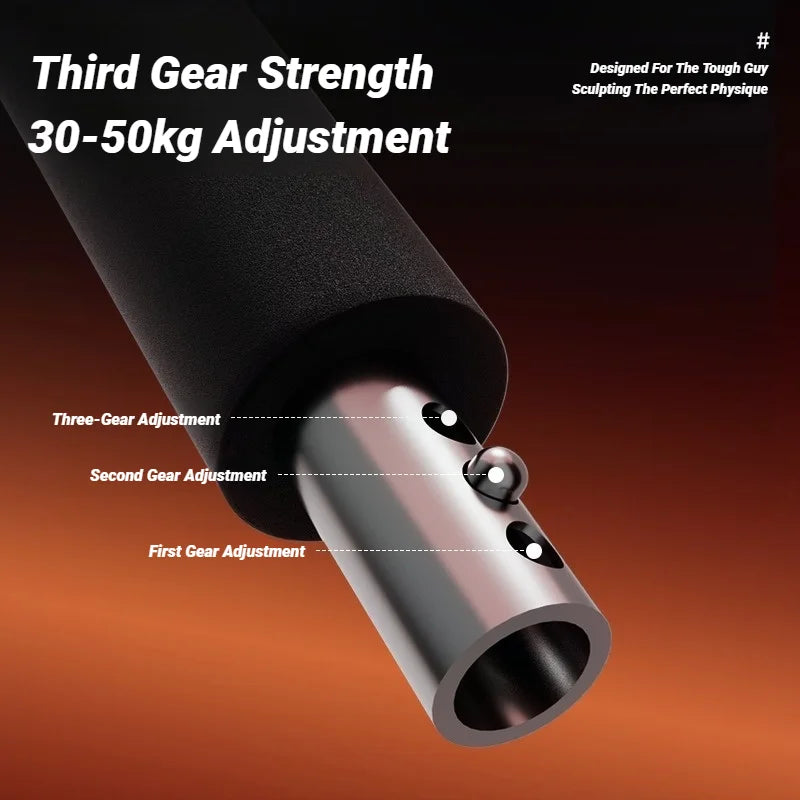 Ejercitador de brazo ajustable de alta calidad, entrenador de fuerza de muñeca, expansor de pecho en casa para hombros y ejercicio con parte superior desmontable