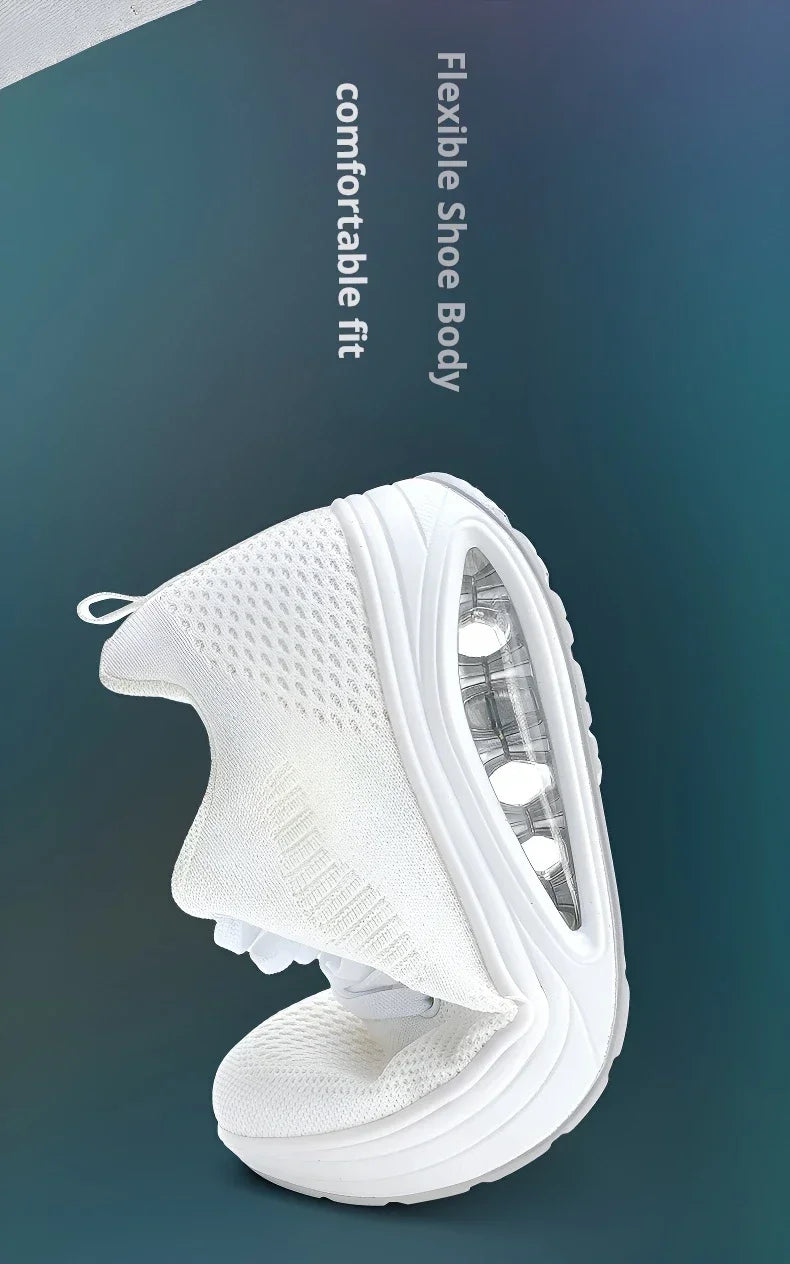 Zapatos deportivos con plataforma para hombre, Tenis masculinos, Zapatillas, Zapatillas, zapatos blancos para mujer, deportes aéreos informales