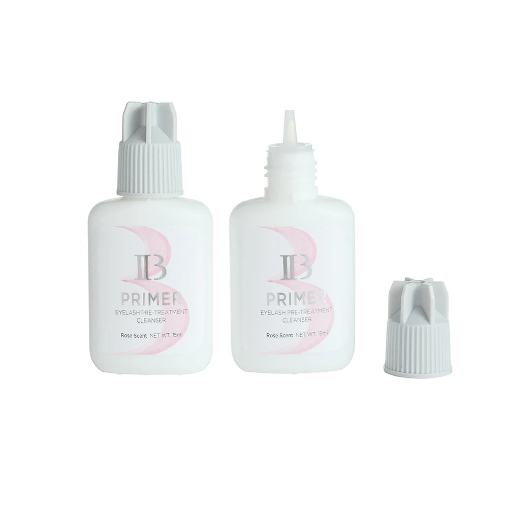 I Beauty Primer recoger agente fijador Super Bonder extensión de pestañas limpiador de imprimación transparente ib plátano rosa aroma
