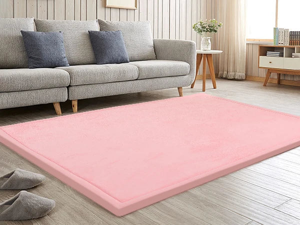 Huloosleep-alfombrillas de juego para gatear para bebé, 4 colores, antideslizantes, gruesas, de espuma suave, para actividades de bebé, gimnasio, alfombra para madre + niños