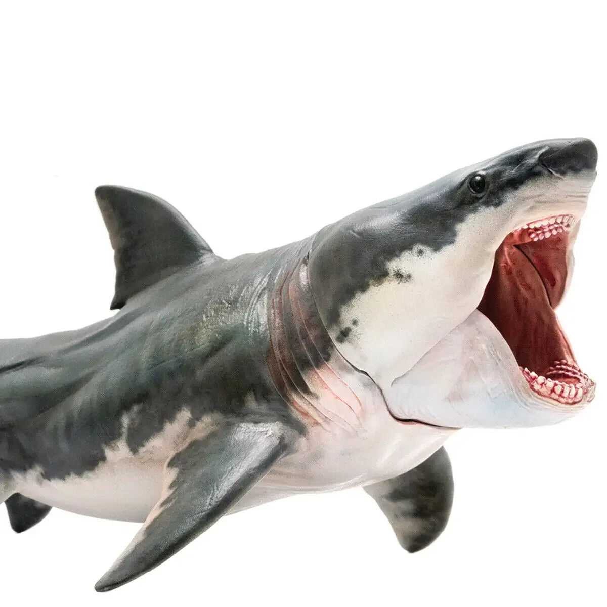 Modelo de Tiburón Megalodón PNSO 15, Animal Marino Prehistórico, Colección de Escenas para Adultos, Juguetes Educativos de Ciencia, Regalo, Decoración del Hogar