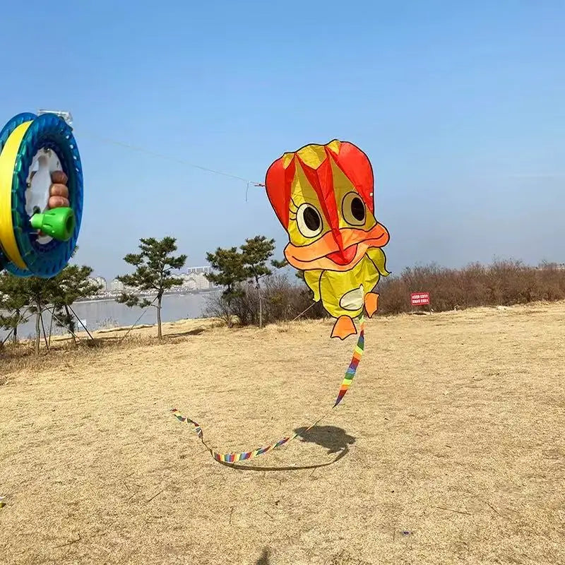 Pipa de pato grande, pipa inflable voladora, juguetes al aire libre para niños, pipas, juguetes deportivos, rueda, pipa para adultos, pipa de viento profesional