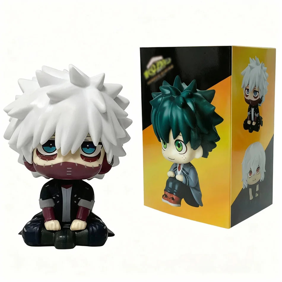 Nuevo My Hero Academia (MHA): Tomura Shigaraki / Izuku Midoriya / Katsuki Bakugo Linda figura de PVC Chibi |   Modelo de juguete coleccionable