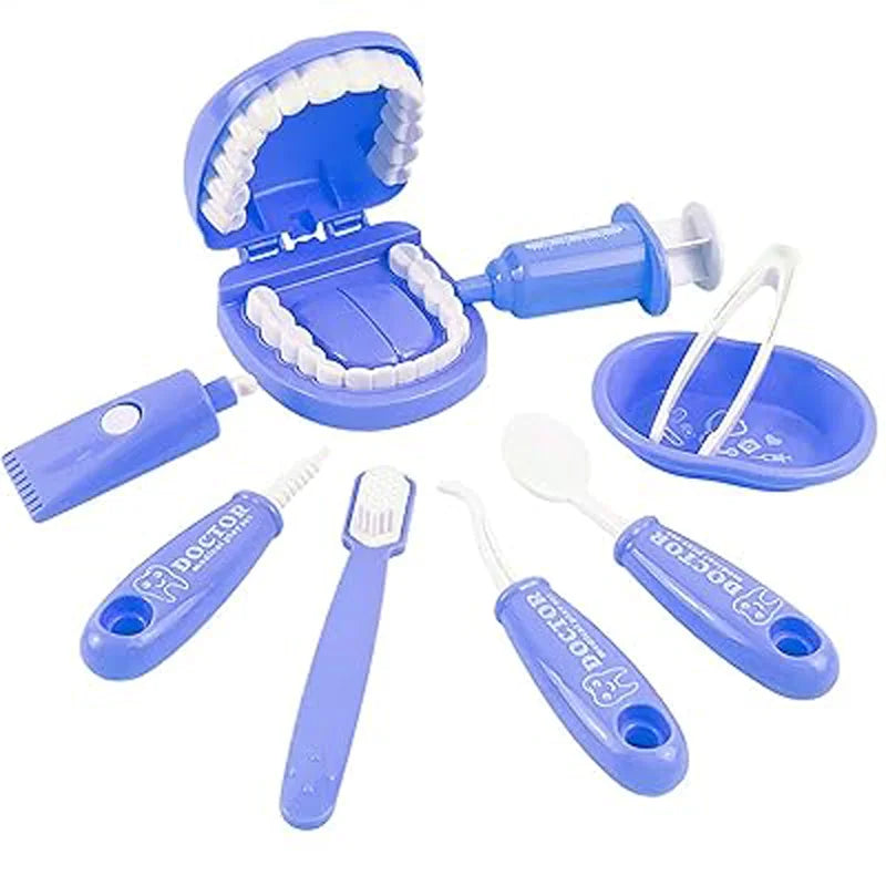 Juguetes Montessori para niños, interacción entre padres e hijos para niñas y niños, modelo de control de dientes, juego de rol para médicos, juguete de aprendizaje para bebés y niños