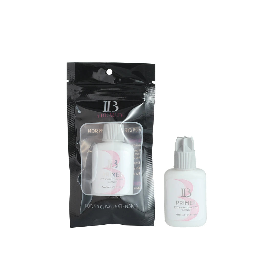 I Beauty Primer recoger agente fijador Super Bonder extensión de pestañas limpiador de imprimación transparente ib plátano rosa aroma