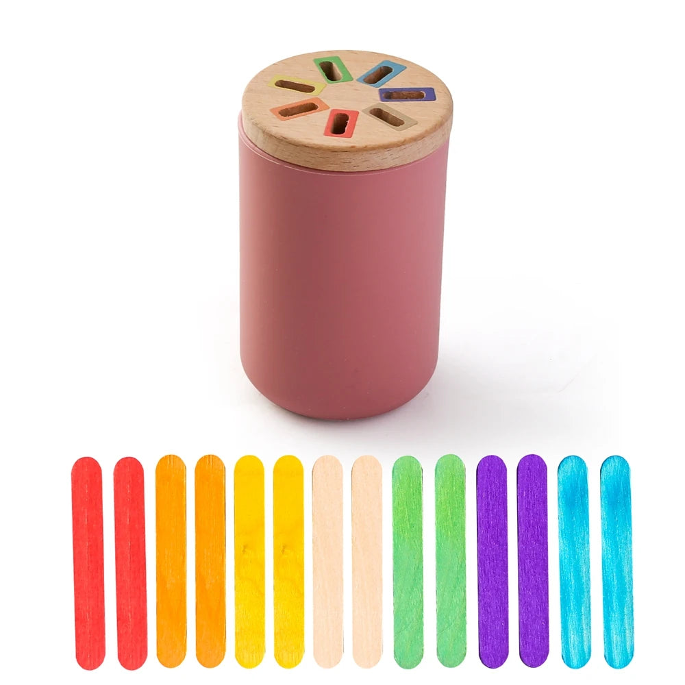 Juguetes de silicona Montessori, clasificación de colores, juguetes de Motor fino, juguetes sensoriales a juego con formas, rompecabezas educativos para edades tempranas, juguetes para niños pequeños