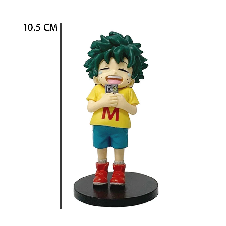Nuevo My Hero Academia (MHA): Tomura Shigaraki / Izuku Midoriya / Katsuki Bakugo Linda figura de PVC Chibi |   Modelo de juguete coleccionable