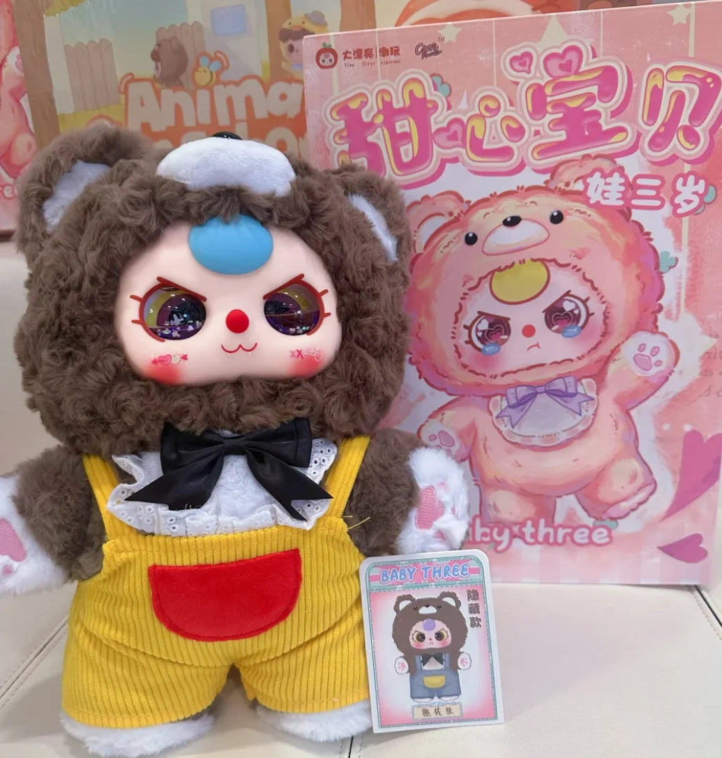 Auténtico bebé tres 400% 4. a generación Sweetheart Baby Blind Box muñeca bonita regalo de Navidad del Día de San Valentín para hombres y mujeres