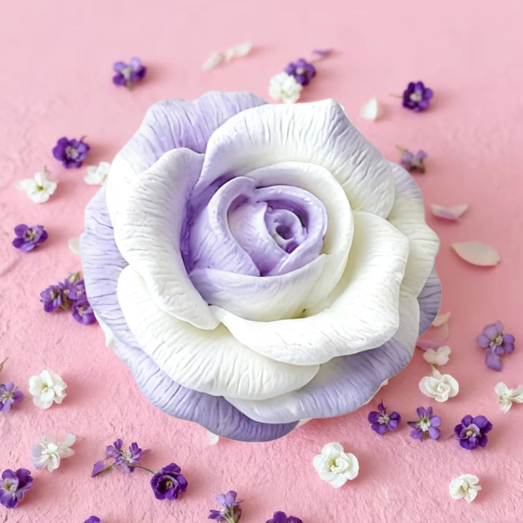Elegante molde de silicona rosa: alta calidad, duradero, reutilizable, para arcilla polimérica, vela, fundición de resina, fabricación de joyas de aromaterapia, manualidades, día de San Valentín, regalo del día de la ma
