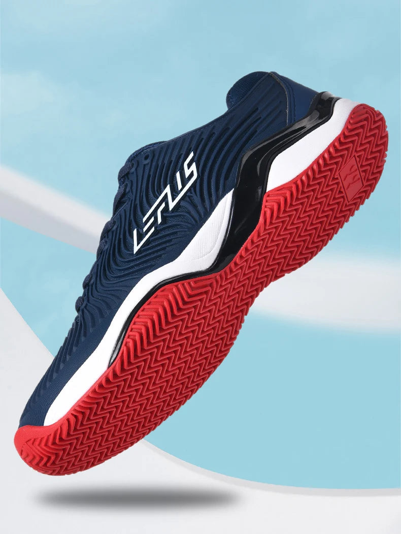 Zapatillas de tenis profesionales para hombres y mujeres, zapatillas de bádminton y voleibol transpirables para entrenamiento deportivo de interior, competición antideslizante