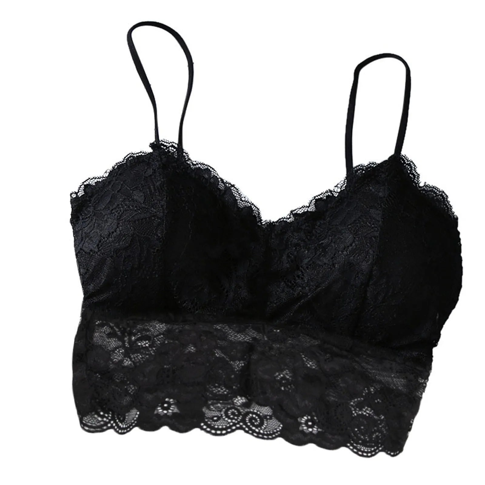 Top Sexy de encaje de verano para mujer, Tops sólidos sin mangas, Bralette sin relleno, sujetador, corpiño con cremallera en la espalda, camiseta sin mangas para discoteca, lencería de talla libre