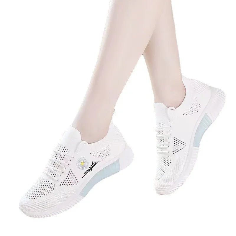 Tenis Feminino, zapatos de Tenis de verano para mujer, gran oferta 20225, gran oferta, malla de aire grande, zapatos deportivos transpirables huecos versátiles para gimnasio, zapatos informales