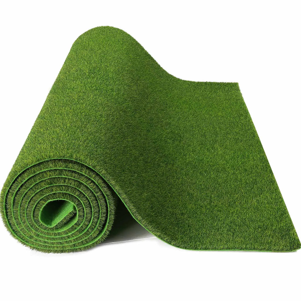 Evemodel-alfombrilla de césped Artificial verde, alfombras de césped para modelo de paisaje a escala HO O N, 41cm x 99cm, 3mm, 5mm, 8mm