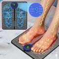 Almohadilla masajeadora de pies eléctrica, entrenador de relajación de masaje muscular para masaje, Fitness, deporte al aire libre, relajación familiar en casa