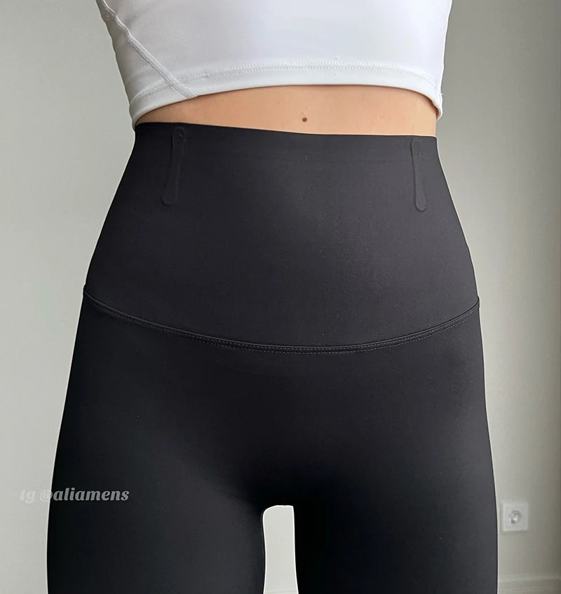 BIVIGAOS-mallas deportivas ajustadas de cintura alta sin costuras para mujer, Leggings de deporte para Fitness, temporada Primavera Verano