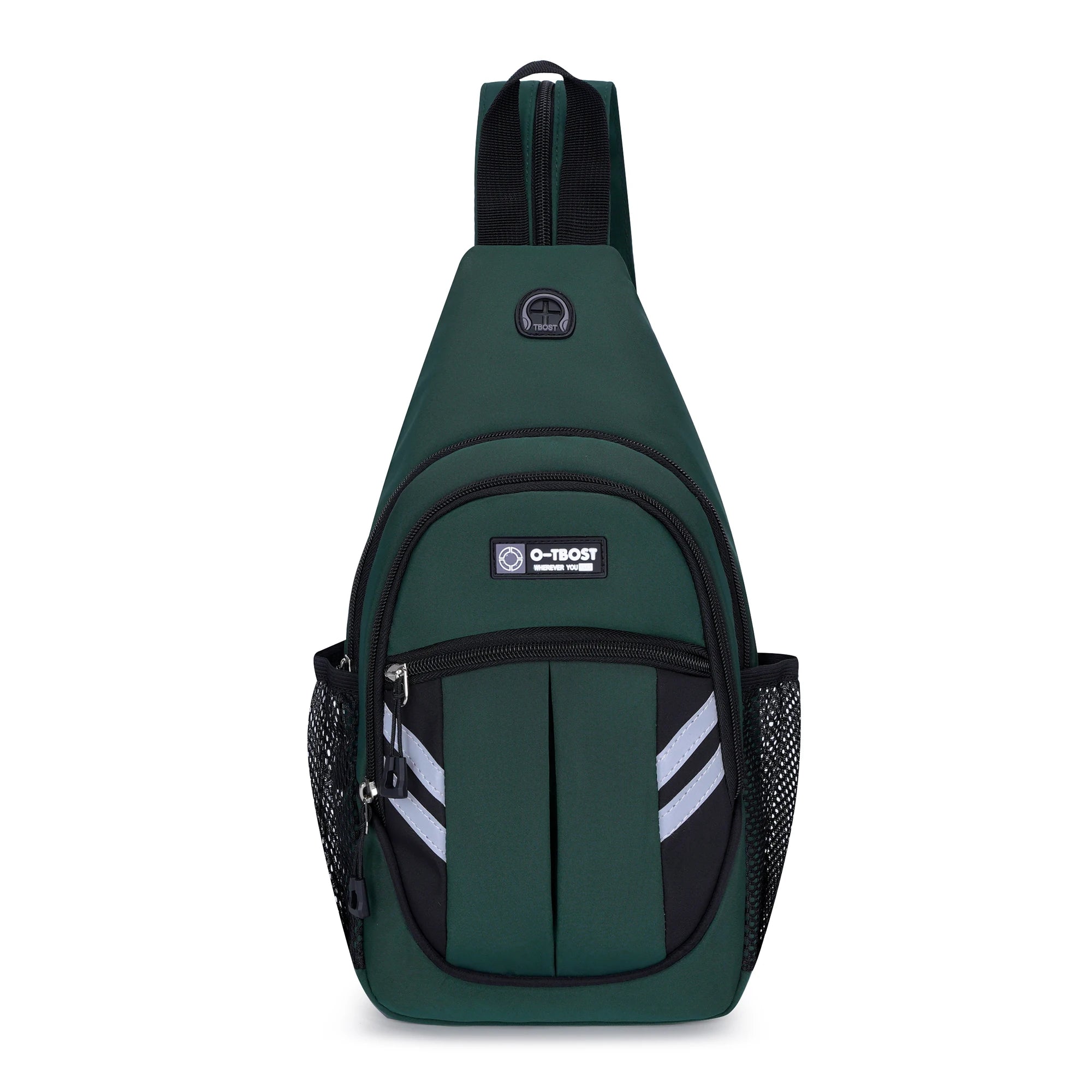 Men's Waterproof Multi-functional Trendy Crossbody Chest Bag for Sports And Leisure Fashionable Shoulder Bag