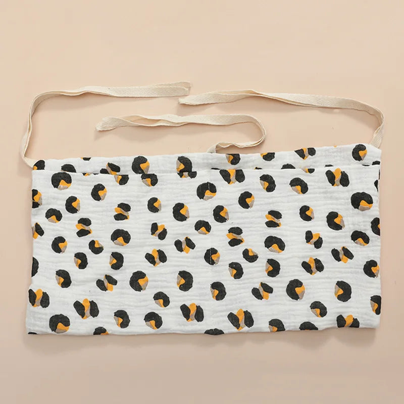 Organizador para cuna de bebé, bolsa de almacenamiento para cama Caddy, 2 bolsillos, colgante para cabecera de cama, organizador para pañales, juguetes y ropa