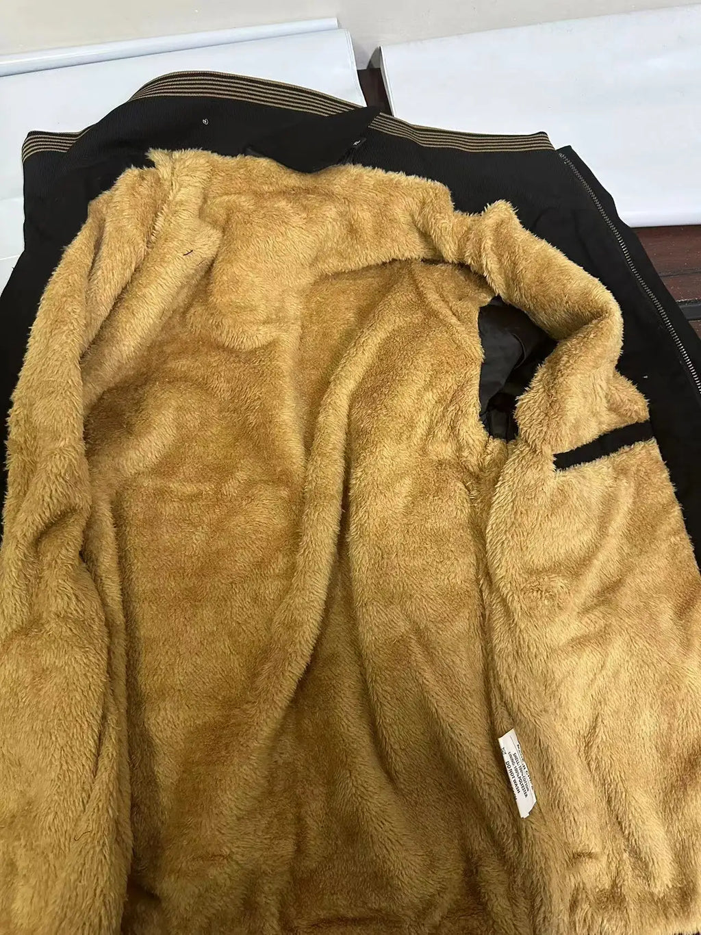 DIMUSI, cazadora de otoño para hombre, prendas de vestir informales para hombre, chaqueta cortavientos gruesa y cálida de lana, abrigos militares de béisbol para hombre, ropa
