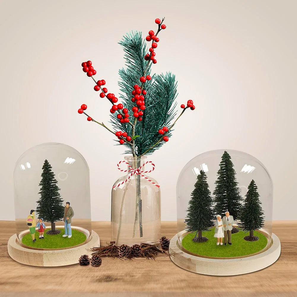 Evemodel-alfombrilla de césped para paisaje, modelo de simulación de varios tamaños, césped Artificial, modelo de tren, diseño de paisaje, Diorama