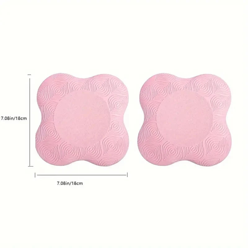 Esterilla de Yoga para arrodillarse, alfombrilla de soporte de absorción de impacto gruesa, almohadilla portátil para rodillas, Codera, ejercicio, Fitness, accesorios de Yoga