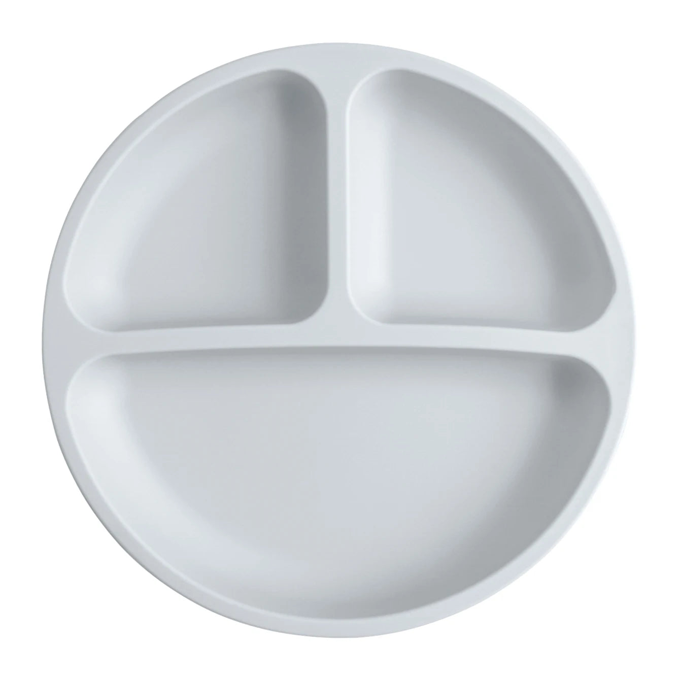 Plato de comedor de silicona con ventosa para bebé, platos sin BPA para niños, vajilla de entrenamiento con succión para niños, cuencos de alimentación para niños, cosas para bebés, 1 Uds.