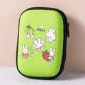 Caja de Almacenamiento para Cables de Carga con Diseño de Conejito Miffy, Organizador de Cables de Datos y Auriculares de Viaje, Estuche para Monedas y Llaves para Mujer