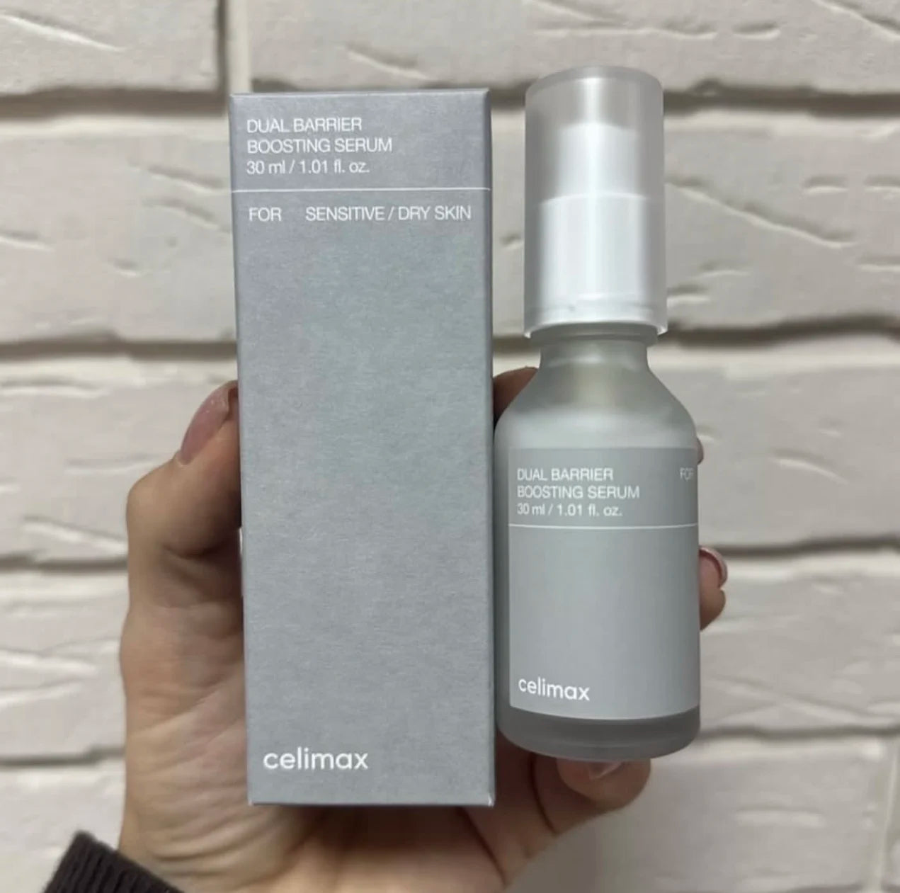Suero Celimax de Doble Barrera para Piel Seca y Sensible, Calmante, Nutritivo Profundo e Hidratante, Esencia Facial Coreana Original