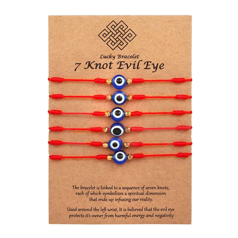 Pulsera de pareja para mujer, cadena de cuerda trenzada hecha a mano, corazón de madre e hija, pulseras con dijes, regalo de joyería de hermana de la amistad de la suerte