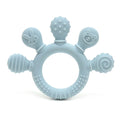 Erduo-mordedor de silicona para bebé, juguetes para la dentición y la ansiedad, 0 a 12 meses, cuentas para masticar, chupete sensorial para aliviar las encías