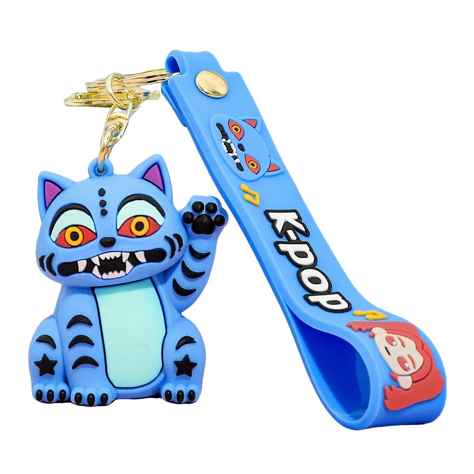 2026 Llaveros de Muñeca Derpy de Anime, Película, Kpop, Devil Hunter Girls, Impresos en 3D, y Figuras de Acción de Tigre Adorables, Colección de Juguetes, Regalos de Navidad