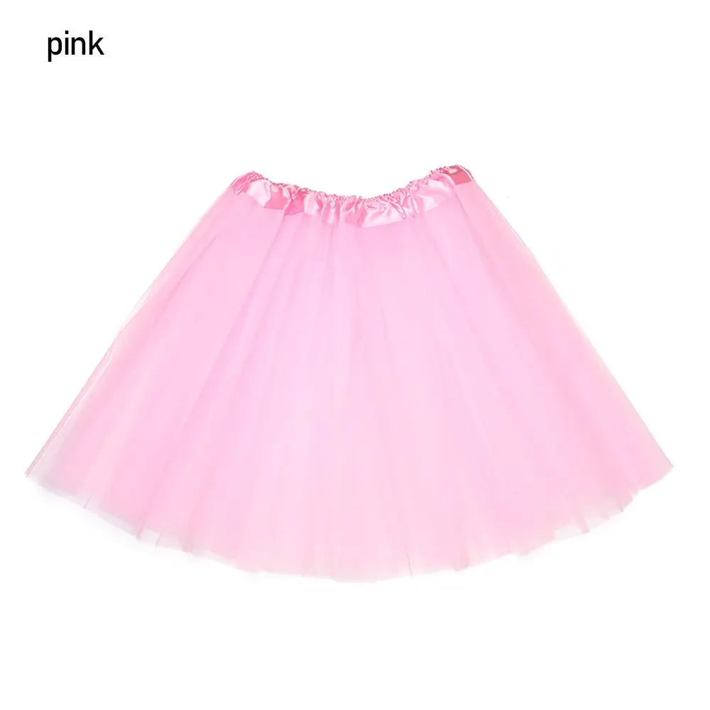 Faldas de Ballet Elásticas y Plisadas para Baile y Fiesta, Tutús, Faldas Voluminosas, Petticoat Estilo Lolita