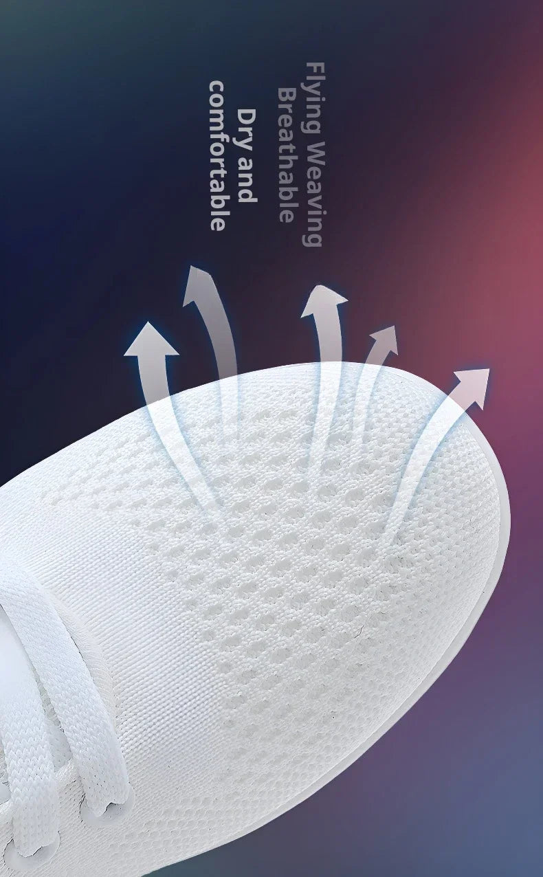 Zapatos deportivos con plataforma para hombre, Tenis masculinos, Zapatillas, Zapatillas, zapatos blancos para mujer, deportes aéreos informales