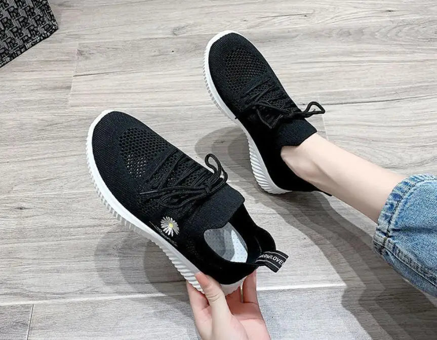 Zapatos deportivos para mujer, zapatillas deportivas informales, cómodas y elegantes, planas, bajas, bonitas, blancas, moda de éxito, tenis para mujer, verano 2025