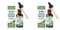 Suplemento Líquido Diario para el Bienestar Ocular 14 en 1 con Luteína, Zeaxantina, Arándano, Azafrán, Astaxantina, Mezcla de Nutrientes Vegetales, 60 ml