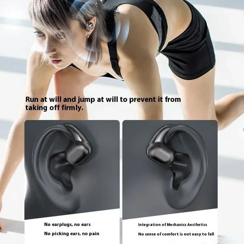 Auriculares Lenovo de conducción ósea, auriculares inalámbricos deportivos con Bluetooth 5,3, HiFi 9D, estéreo, resistentes al agua, TWS, Control táctil, cancelación de ruido